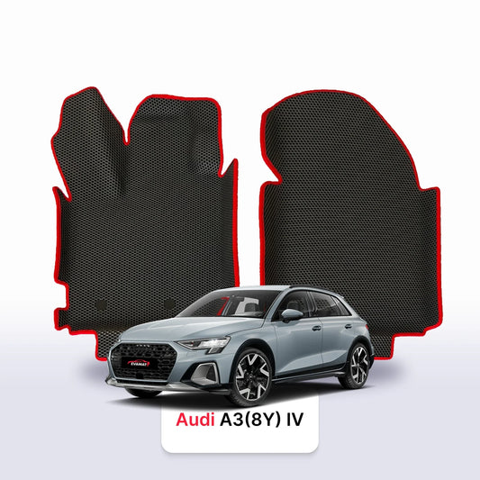 Car mats EVAMATS for Audi A3 8Y Allstreet 4 gen 2024-2027 year HATCHBACK 5 door