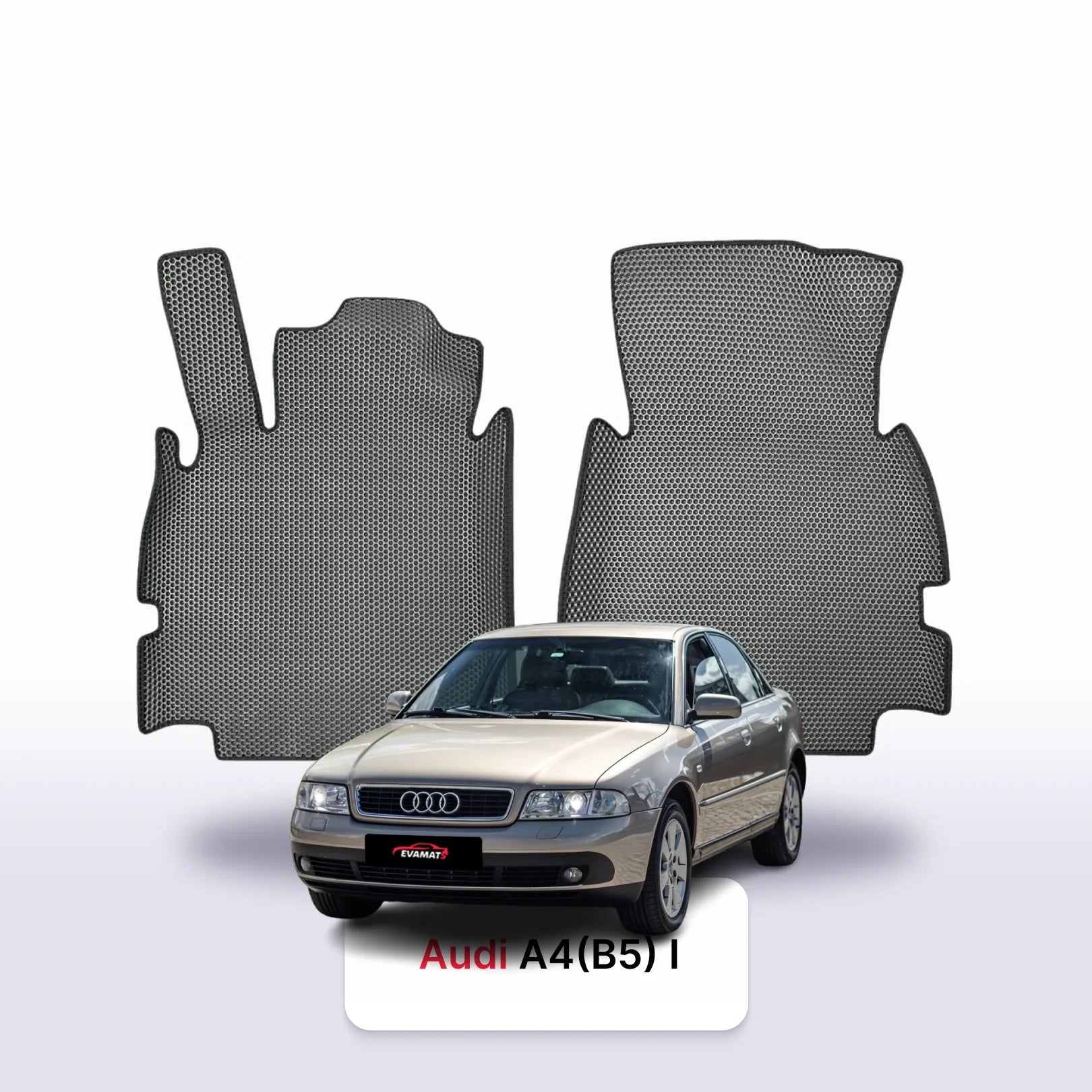 Car mats EVAMATS for Audi A4(B5) facelift 1 gen 1997-2001 year