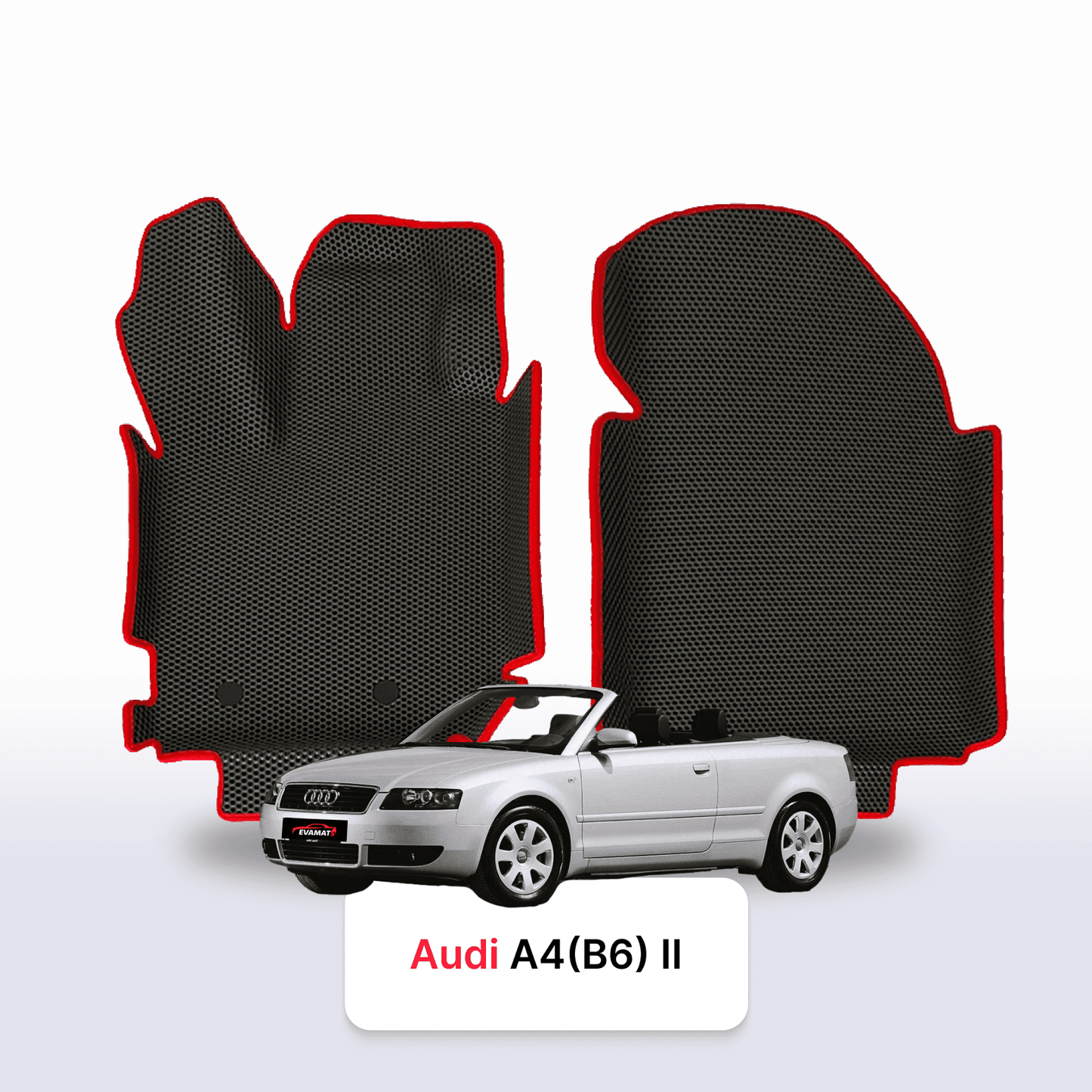 Car mats EVAMATS for Audi A4(B6) 2 gen 2000-2006 year CABRIO