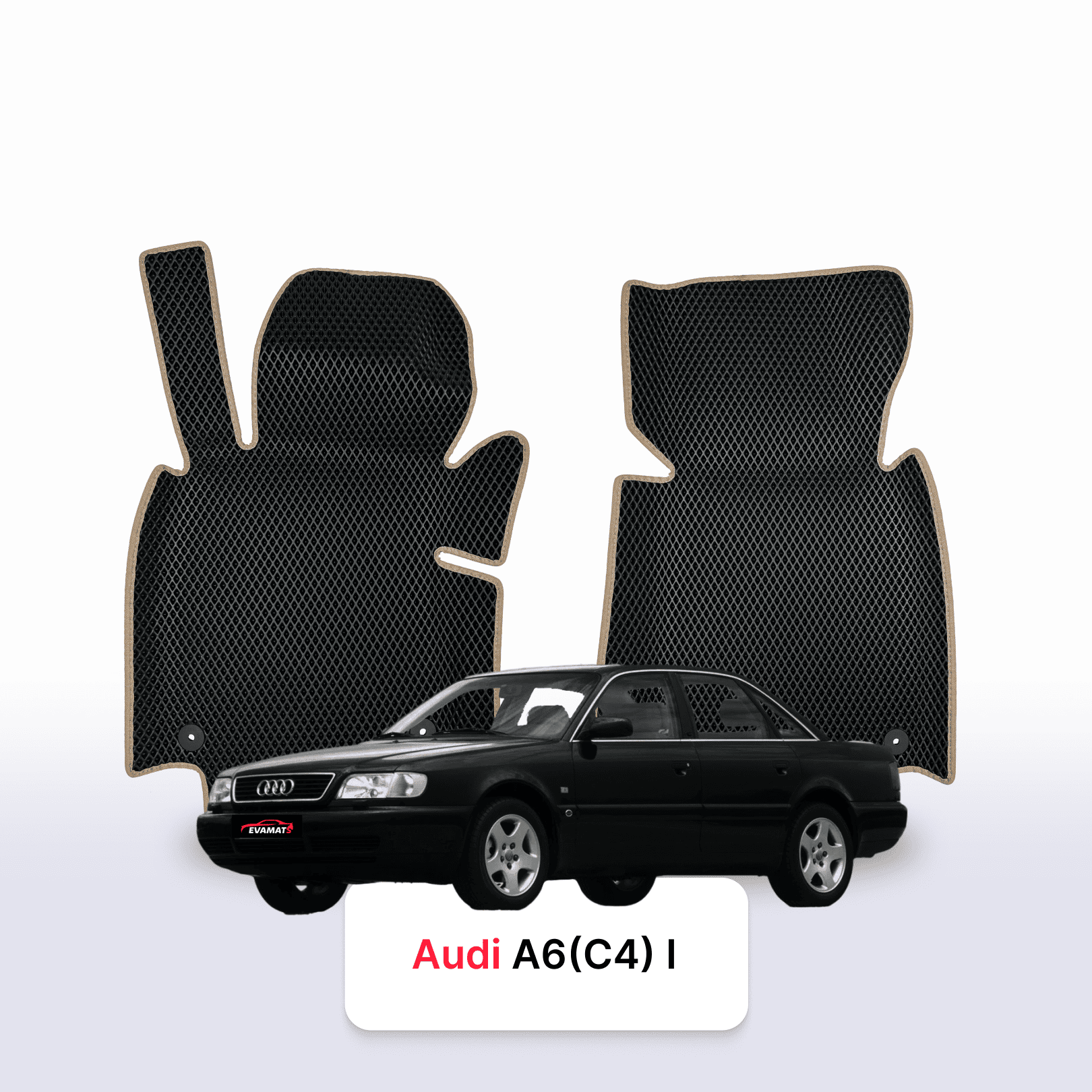 Car mats EVA for Audi A6(C4) 1 gen 1994-1997 year