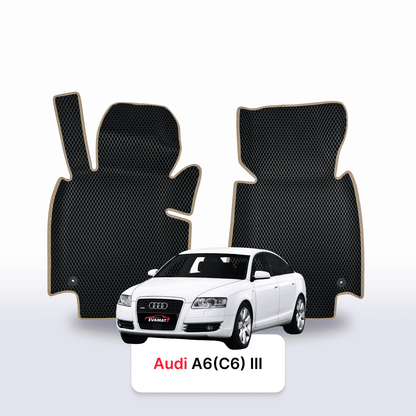 Car mats EVAMATS for Audi A6(C6) 3 gen 2004-2011 year SEDAN