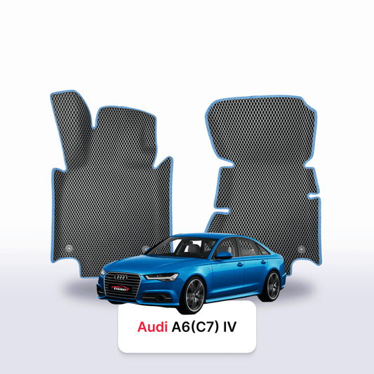Car mats EVAMATS for Audi A6(C7) facelift 4 gen 2014-2018 year