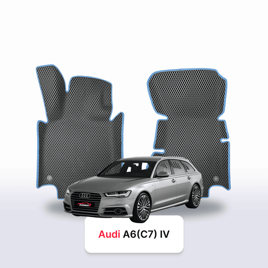 Car mats EVAMATS for Audi A6(C7) 4 gen 2011-2018 year STATION WAGON