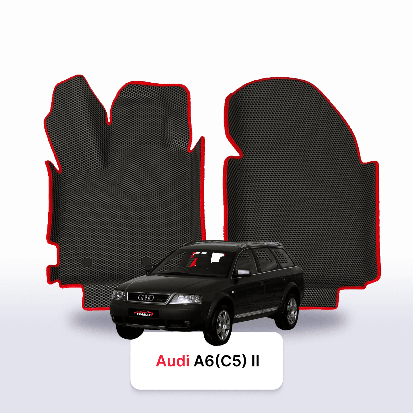 Car mats EVAMATS for Audi A6 Allroad(C5) 2 gen 2000-2006 year STATION WAGON