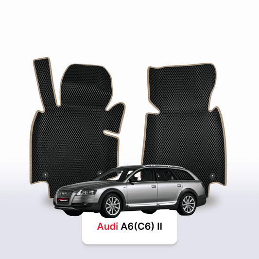 Car mats EVAMATS for Audi A6 Allroad(C6) 3 gen 2006-2011 year STATION WAGON