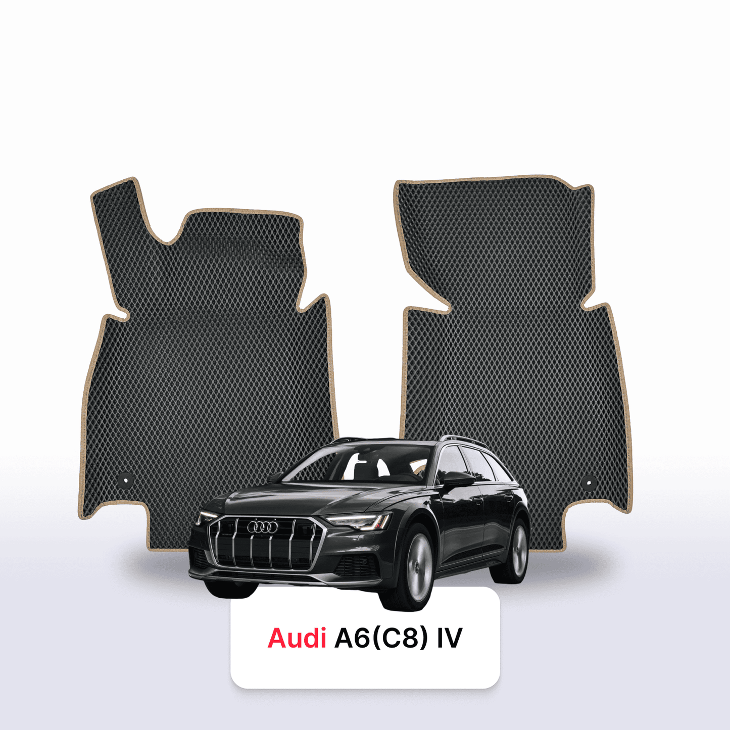 Car mats EVAMATS for Audi A6 Allroad(C8) 5 gen 2019-2025 year STATION WAGON