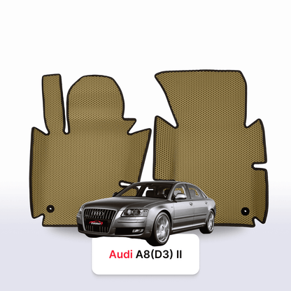 Car mats EVAMATS for Audi A8(D3) 2 gen 2002-2010 year SEDAN LONG