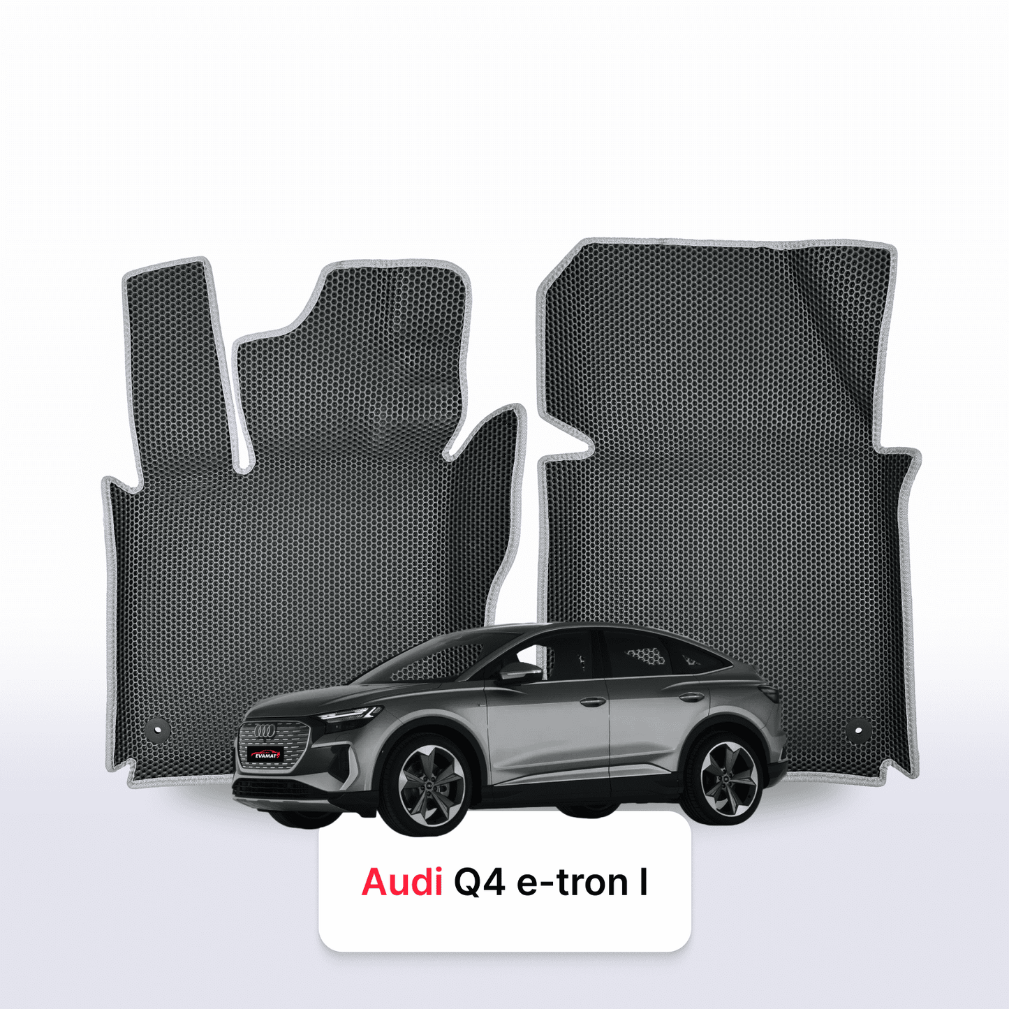 Car mats EVAMATS for Audi Q4 Sportback E-tron 1 gen 2021-2025 year ELECTRIC SUV