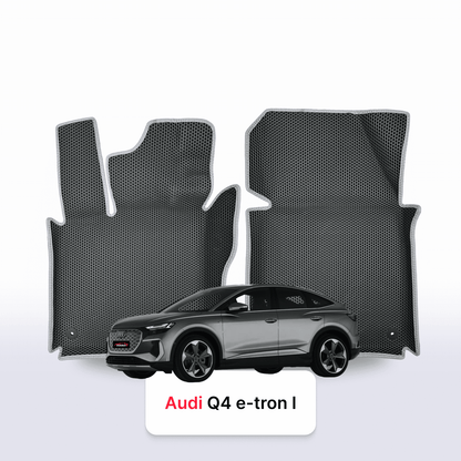 Car mats EVAMATS for Audi Q4 Sportback E-tron 1 gen 2021-2025 year ELECTRIC SUV