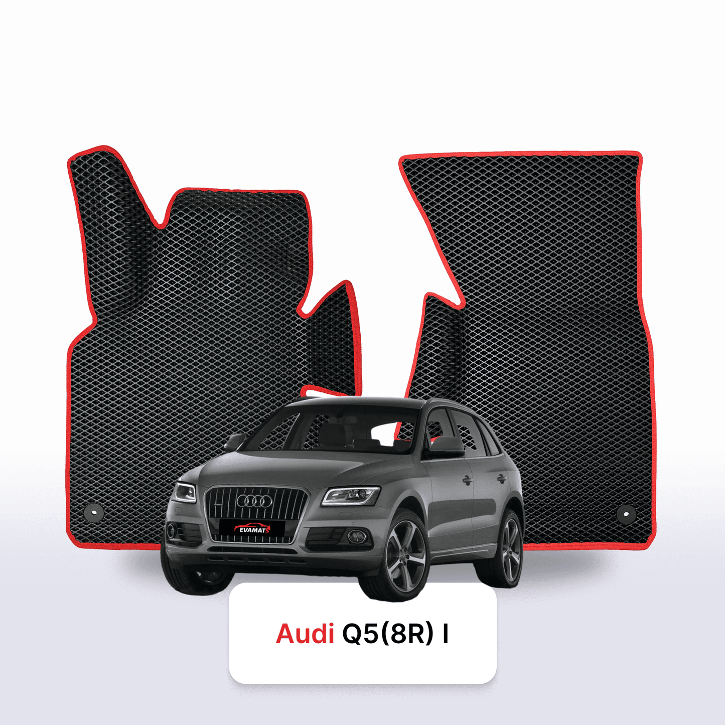 Car mats EVA for Audi Q5(8R) facelift 1 gen 2012-2017 year SUV