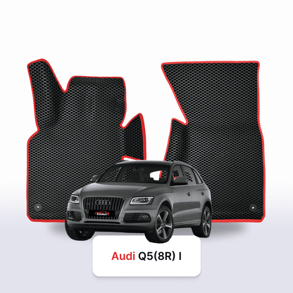 Car mats EVA for Audi Q5(8R) facelift 1 gen 2012-2017 year SUV