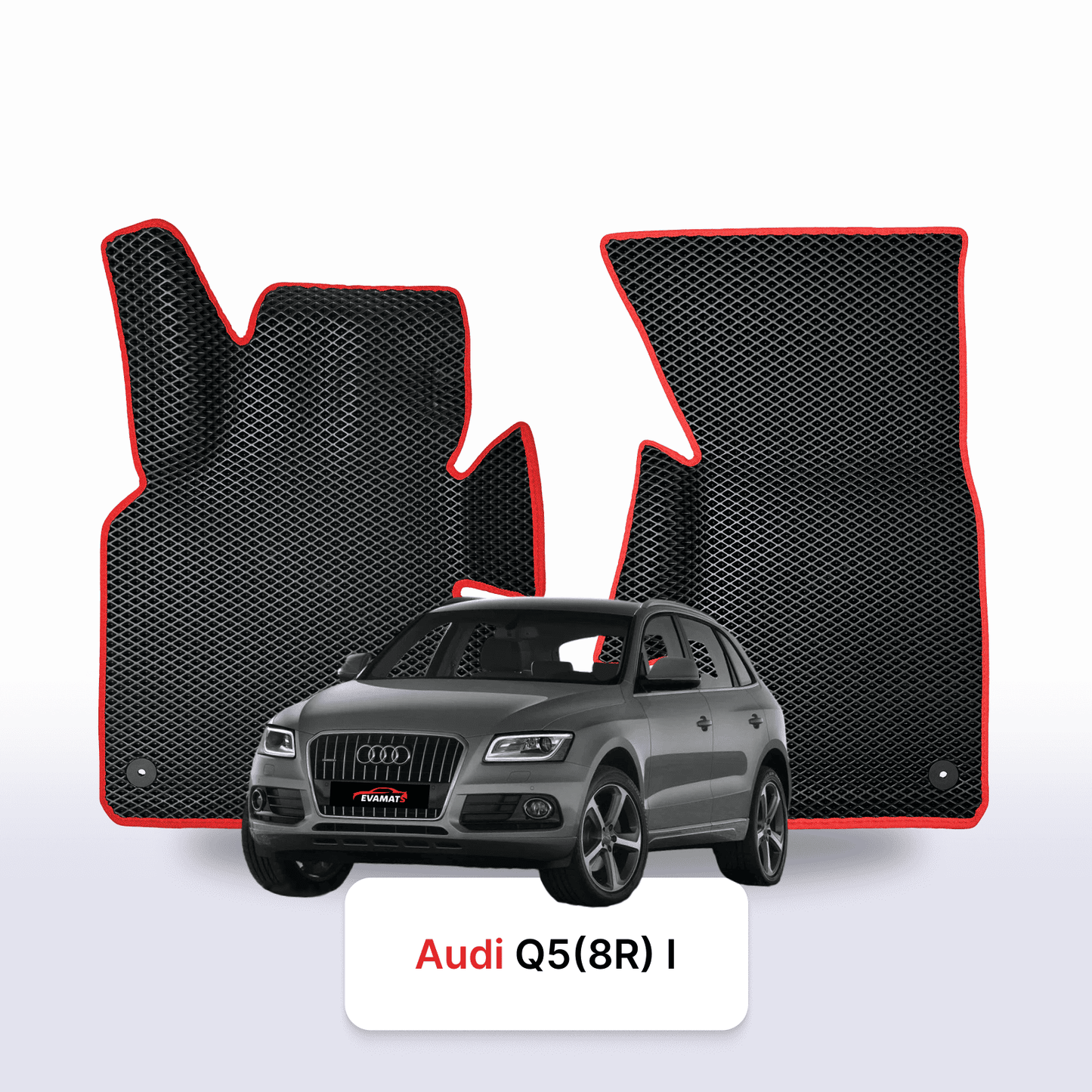 Car mats EVAMATS for Audi Q5(8R) 1 gen 2008-2017 year SUV