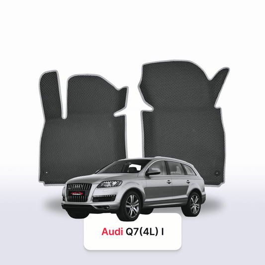 Car mats EVAMATS for Audi Q7(4L) 1 gen 2005-2015 year SUV 7 seater