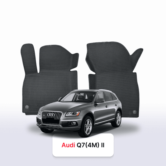 Car mats EVAMATS for Audi Q7(4M) 2 gen 2015-2025 year SUV 5 seater