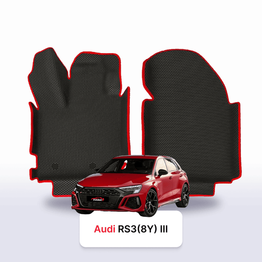 Car mats EVAMATS for Audi RS3 (8Y) Sportback 3 gen 2021-2025 year HATCHBACK 5 door