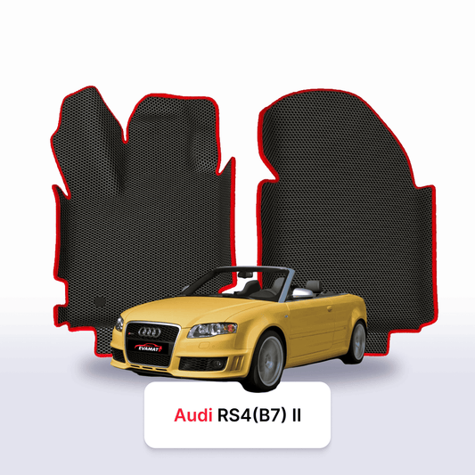 Car mats EVAMATS for Audi RS4 (B7) 2 gen 2005-2009 year CABRIO