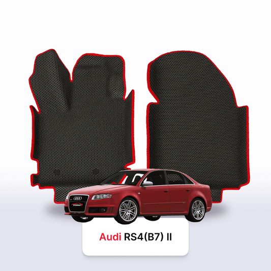 Car mats EVAMATS for Audi RS4 (B7) 2 gen 2005-2009 year SEDAN
