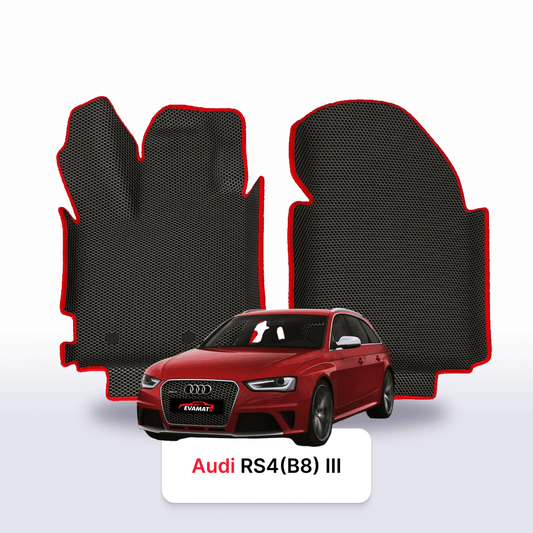 Car mats EVA for Audi RS4(B8) 3 gen 2012-2015 year STATION WAGON