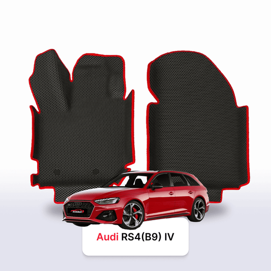 Car mats EVAMATS for Audi RS4 (B9) 4 gen 2017-2025 year STATION WAGON