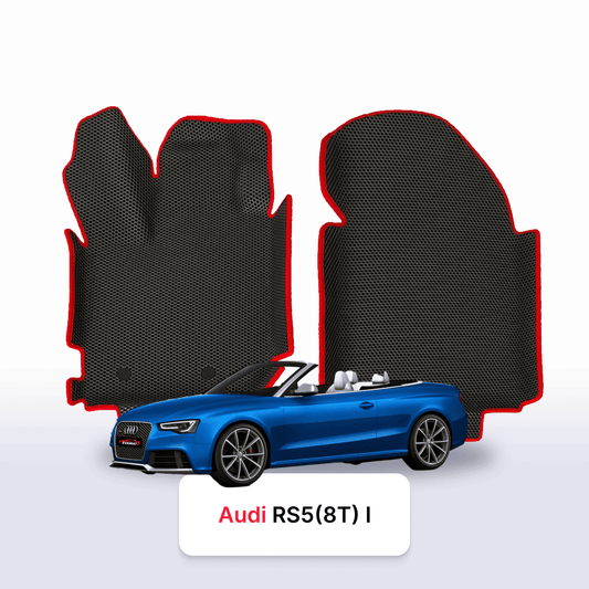 Car mats EVAMATS for Audi RS5 (8T) 1 gen 2010-2015 year CABRIO
