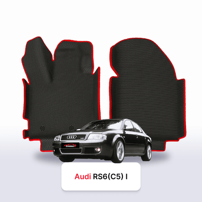 Car mats EVAMATS for Audi RS6 (C5) 1 gen 2002-2006 year SEDAN
