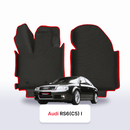 Car mats EVAMATS for Audi RS6 (C5) 1 gen 2002-2006 year SEDAN
