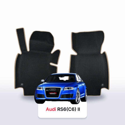 Car mats EVA for Audi RS6 (C6) 2 gen 2007-2012 year