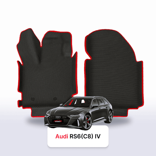 Car mats EVAMATS for Audi RS6 (C8) 4 gen 2019-2025 year STATION WAGON