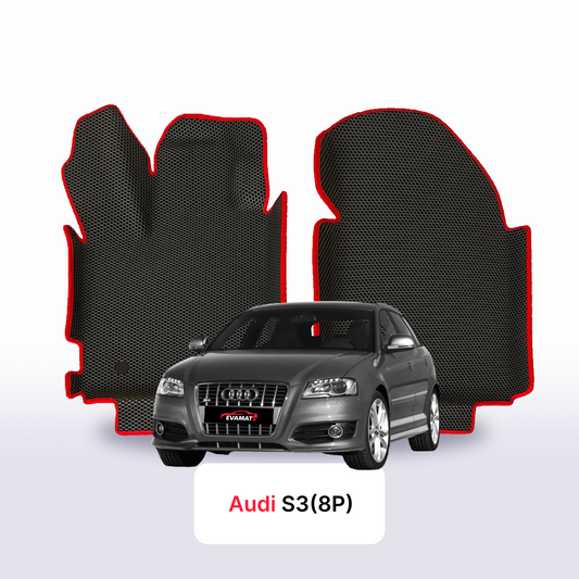 Car mats EVAMATS for Audi S3 (8P) 2 gen 2006-2012 year HATCHBACK 5 door