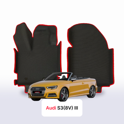 Car mats EVAMATS for Audi S3 (8V) 3 gen 2013-2020 year CABRIO