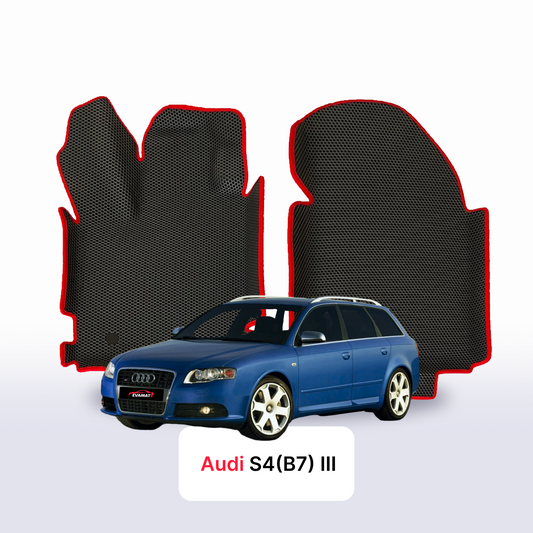 Car mats EVAMATS for Audi S4 (B7) 3 gen 2004-2008 year STATION WAGON