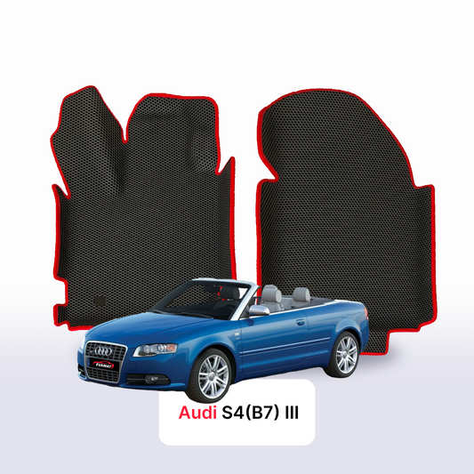 Car mats EVAMATS for Audi S4 (B7) 3 gen 2004-2008 year CABRIO