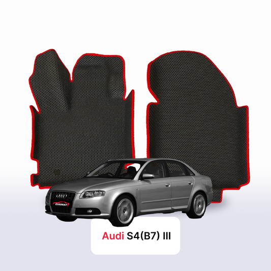 Car mats EVAMATS for Audi S4 (B7) 3 gen 2004-2008 year SEDAN