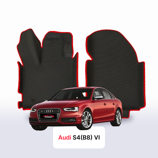 Car mats EVAMATS for Audi S4(B8) 4 gen 2008-2015 year SEDAN