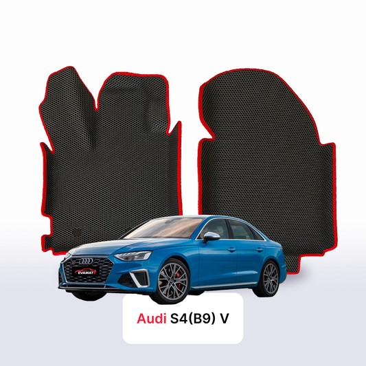 Car mats EVAMATS for Audi S4(B9) 5 gen 2016-2025 year SEDAN