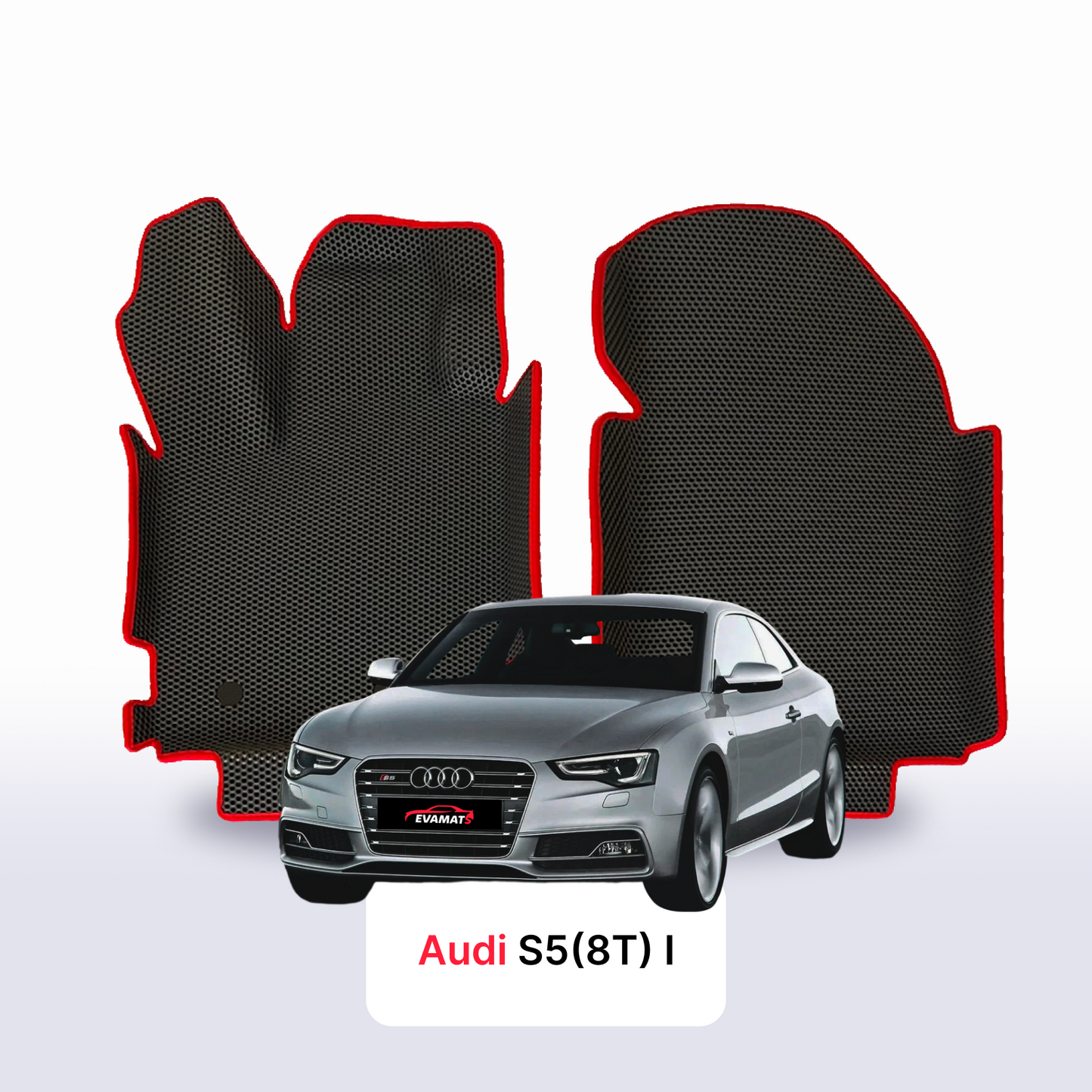 Car mats EVAMATS for Audi S5(8T) 1 gen 2007-2016 year COUPE