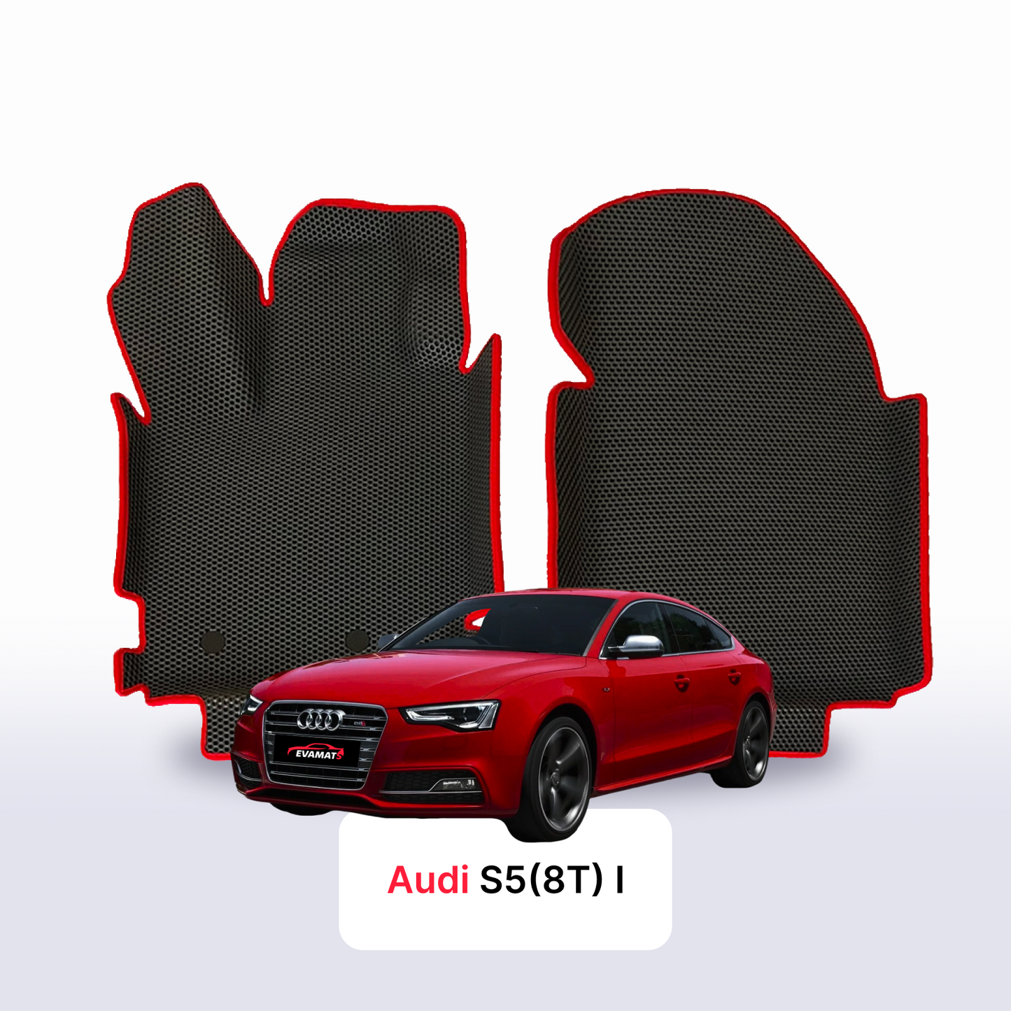 Car mats EVAMATS for Audi S5(8T) 1 gen 2007-2016 year LIFTBACK