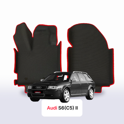 Car mats EVAMATS for Audi S6(C5) 2 gen 1999-2004 year STATION WAGON