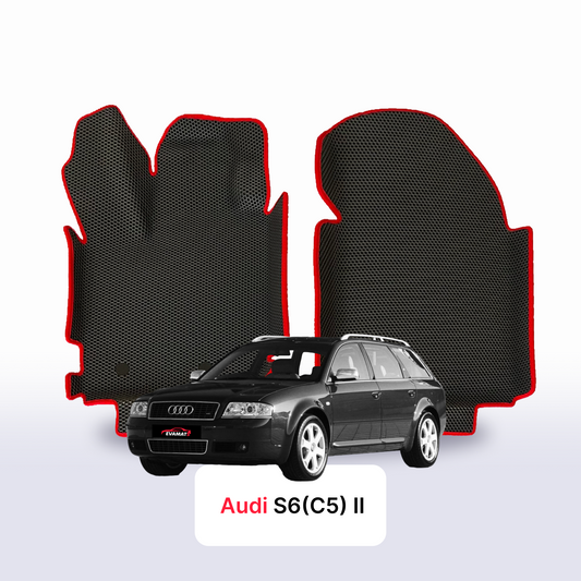 Car mats EVAMATS for Audi S6(C5) 2 gen 1999-2004 year STATION WAGON