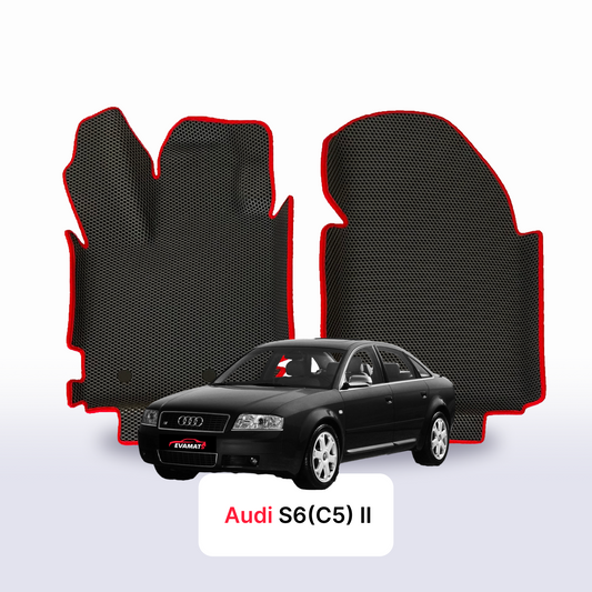 Car mats EVAMATS for Audi S6(C5) 2 gen 1999-2004 year SEDAN