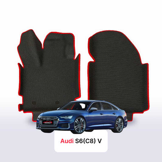 Car mats EVAMATS for Audi S6(C8) 5 gen 2019-2025 year SEDAN