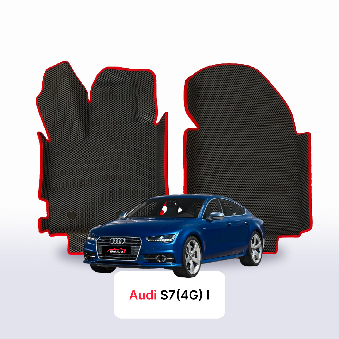 Car mats EVA for Audi S7 Sportback (4G) 1 gen 2012-2018 year LIFTBACK