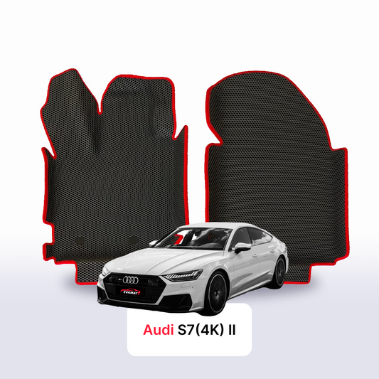Car mats EVAMATS for Audi S7 Sportback (4K) 2 gen 2018-2025 year LIFTBACK