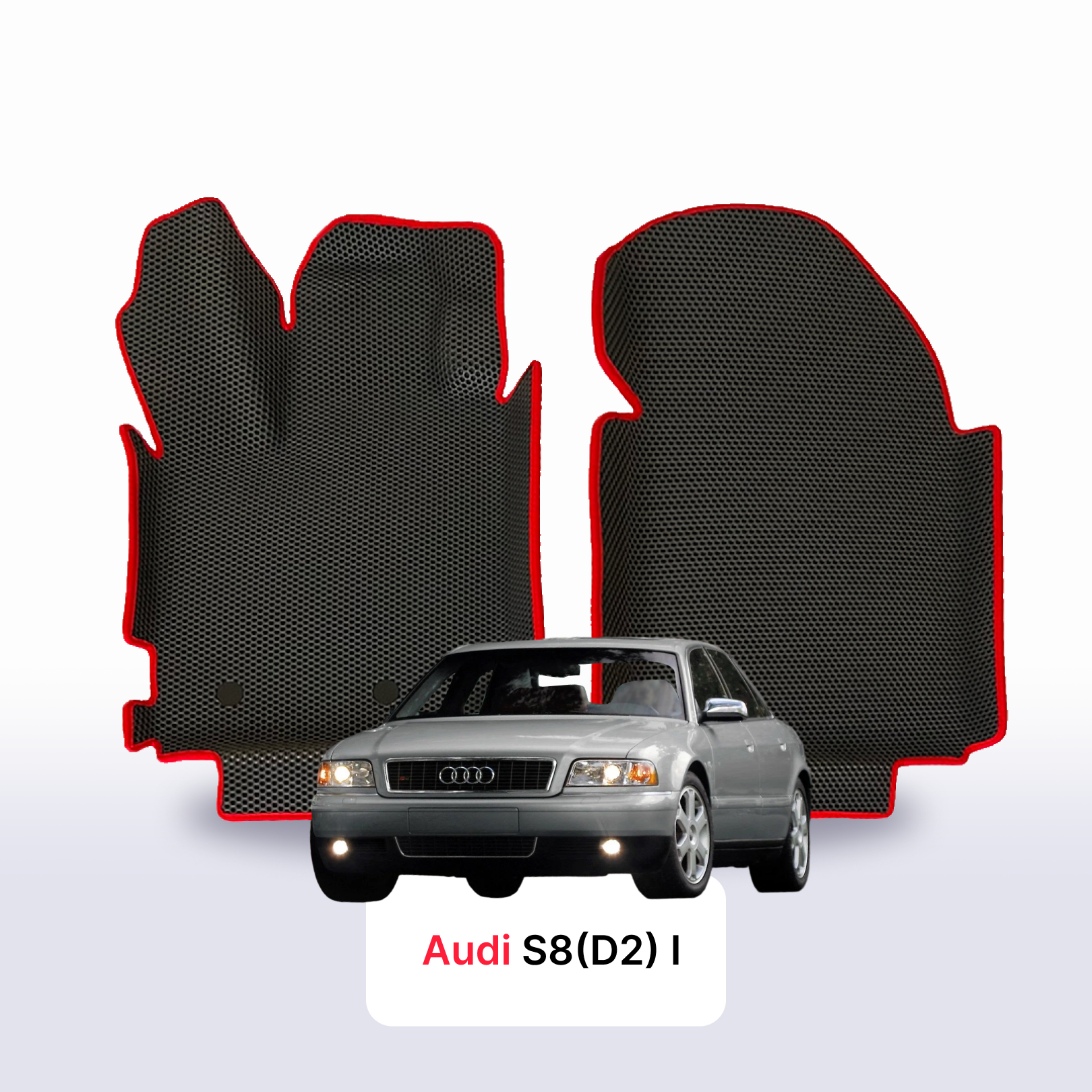 Car mats EVAMATS for Audi S8(D2) 1 gen 1996-2002 year
