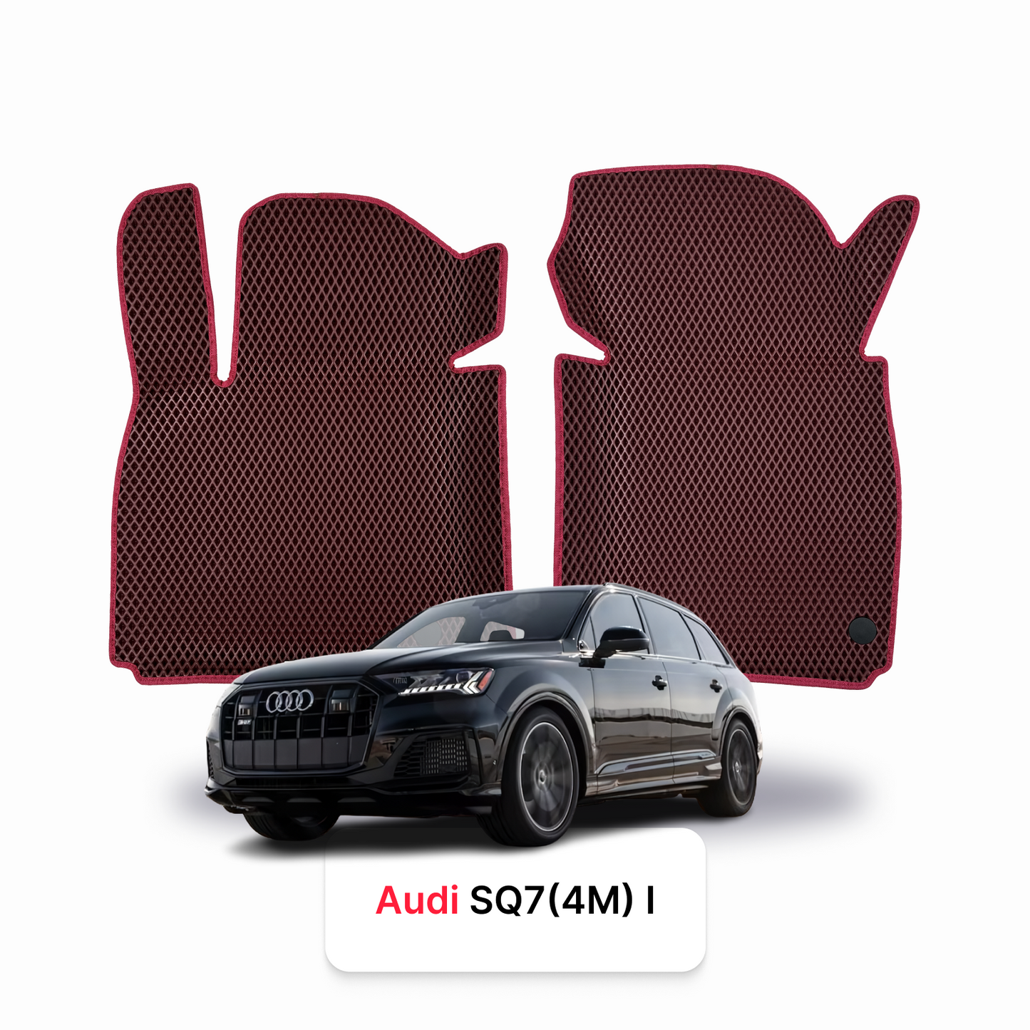 Car mats EVAMATS for Audi SQ7 (4M) 1 gen 2016-2025 year SUV 5 seater