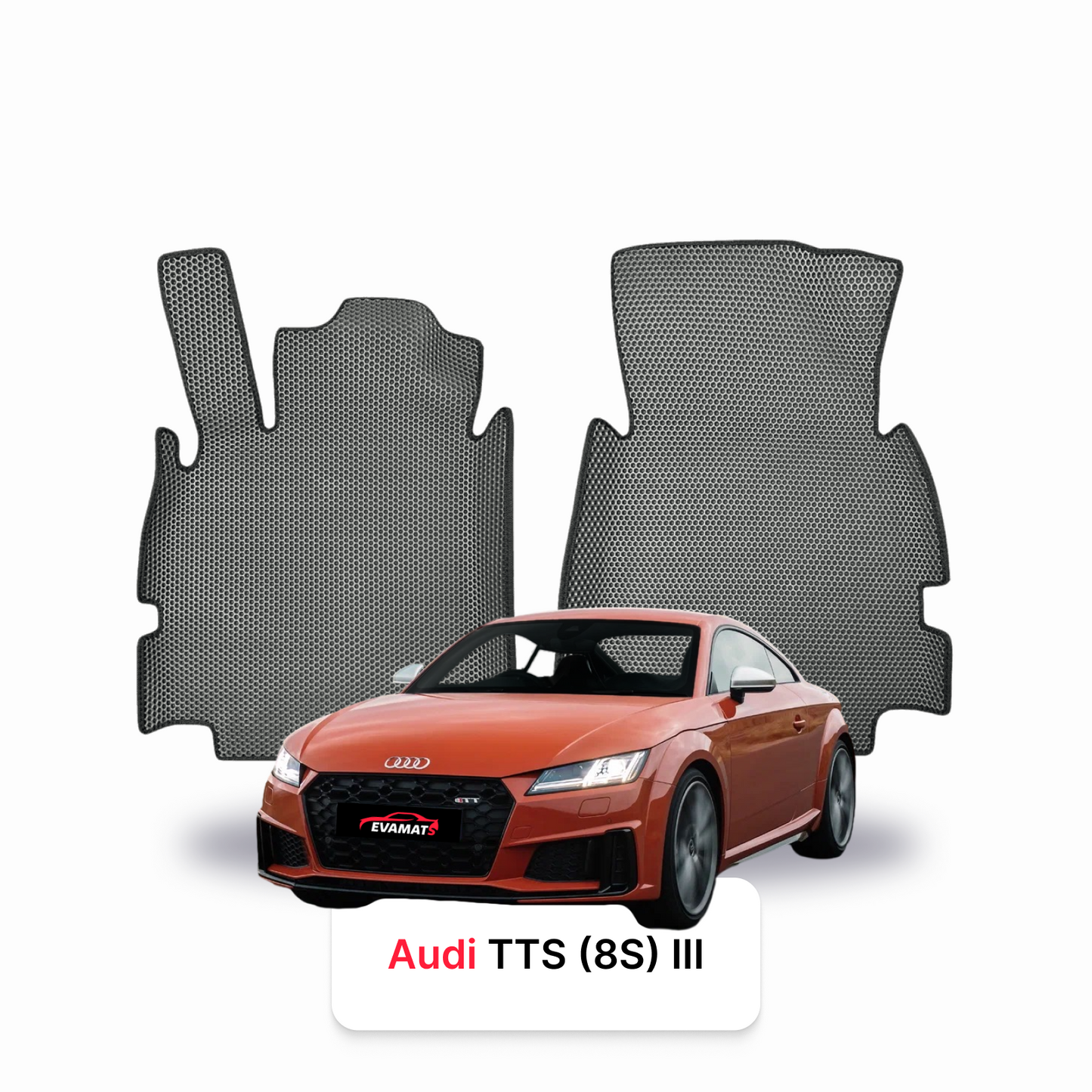 Car mats EVAMATS for Audi TTS (8S) 3 gen 2014-2023 year COUPE