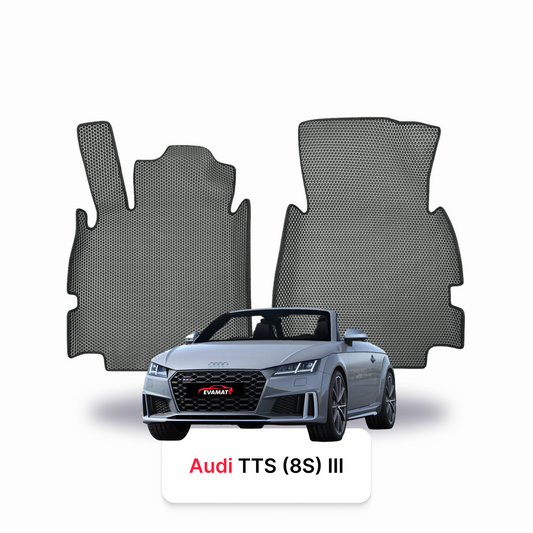 Car mats EVAMATS for Audi TTS (8S) 3 gen 2014-2023 year CABRIO