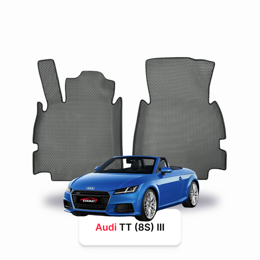 Car mats EVAMATS for Audi TT(8S) 3 gen 2014-2023 year CABRIO
