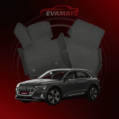 Tapis de voiture EVAMATS pour Audi E-tron 1 gen 2018-2025 année SUV ÉLECTRIQUE