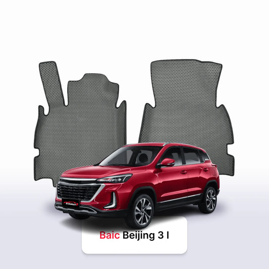Car mats EVAMATS for BAIC Beijing 3 1 gen 2016-2025 year SUV